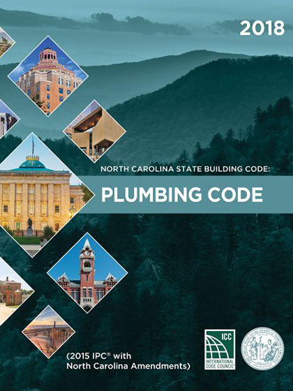 North Carolina State Building Code: Plumbing Code 2018